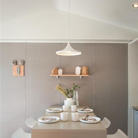 MOBILE HOME 4 people - Premium 2 bedrooms 32m² + semi-covered terrace + 2 bathrooms