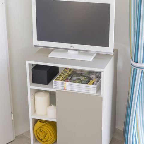 Mobilhome 4 personnes - Mobil home Premium 2 chambres 27-32m² + Terrasse semi-couverte + TV + LV (samedi)