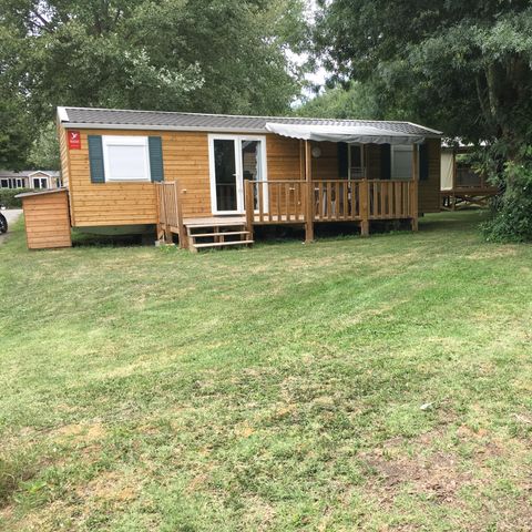 CASA MOBILE 8 persone - Casa mobile Premium 4 camere da letto 40m² + terrazza semi-coperta + TV + LV