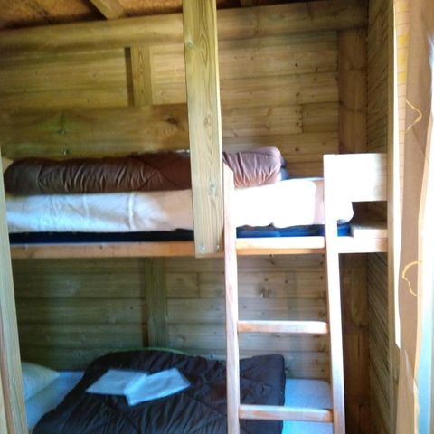CASA MOBILE 6 persone - Cabane Family Standard 3 camere 25m² (senza bagno né cucina) + terrazza scoperta.