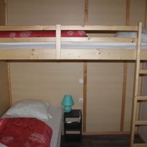 Chalet 6 Personen - Komfort 3 Zimmer 35m² + Integrierte Terrasse + TV