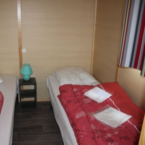 Chalet 6 Personen - Komfort 3 Zimmer 35m² + Integrierte Terrasse + TV