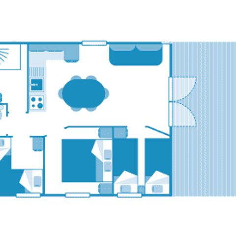 Chalet 6 persons - Chalet CASANE 6p 3ch PREMIUM