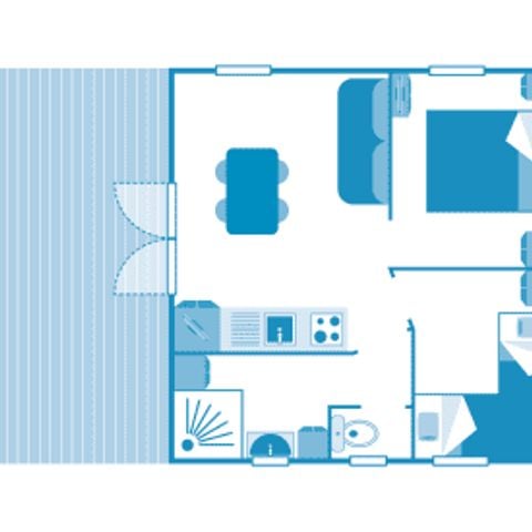 CHALET 5 personnes - Chalet CASANE 5p 2ch PREMIUM