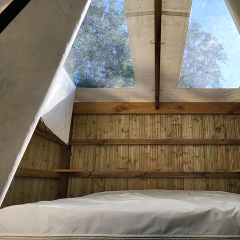 Safarizelt 2 personen - Cabane Etoilée - 4,5 m² - Ohne Sanitäranlagen - Strom nicht inbegriffen
