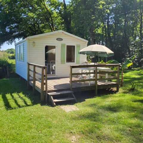 BUNGALOW 2 personnes - 18 m² - 1 chambre (Pour un couple)