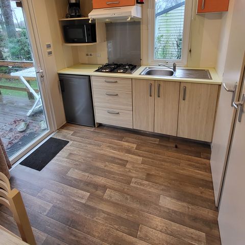 Mobilheim 2 Personen - 18 m² - 1 Zimmer (Für ein Paar)