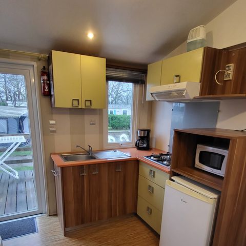 MOBILE HOME 4 people - 25 m² - 2 bedrooms (2 adults max / or families)