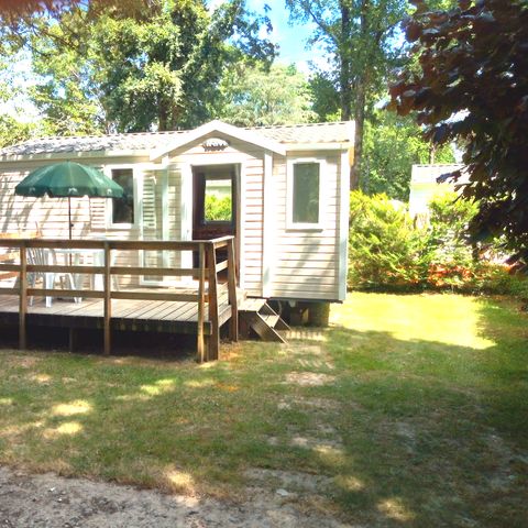 MOBILE HOME 4 people - 25 m² - 2 bedrooms (2 adults max / or families)