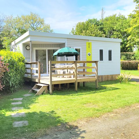 Stacaravan 5 personen - Declik - 29 m² - 2 slaapkamers (2 volwassenen max / of gezinnen)