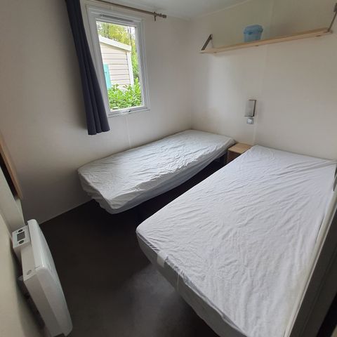 MOBILHOME 4 personnes - VIP - 29 m² - 2 chambres - Terrasse double + SPA (2 adultes maximum ou famille)