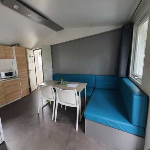 MOBILHOME 4 personnes - VIP - 29 m² - 2 chambres - Terrasse double + SPA (2 adultes maximum ou famille)