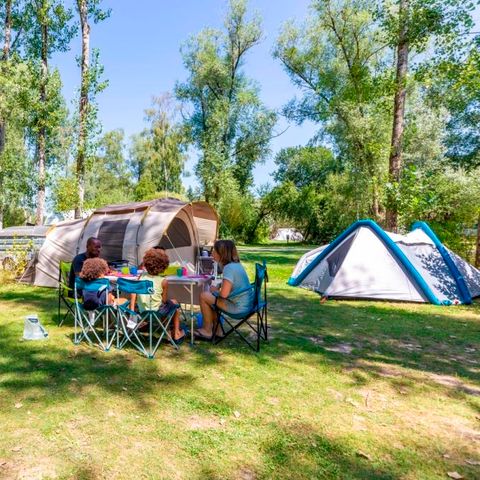 Pitch - Pitch NATURE : pitch of 100 m2 with 1 vehicle and tent / caravan / motorhome