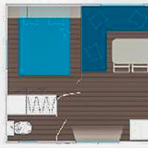 CASA MOBILE 6 persone - Océane - 2 camere da letto