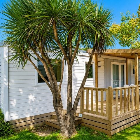 MOBILHOME 6 personnes - Familial - 3 chambres - Pergola