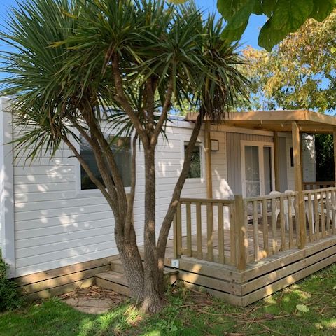 Stacaravan 6 personen - Gezin - 3 slaapkamers - Pergola