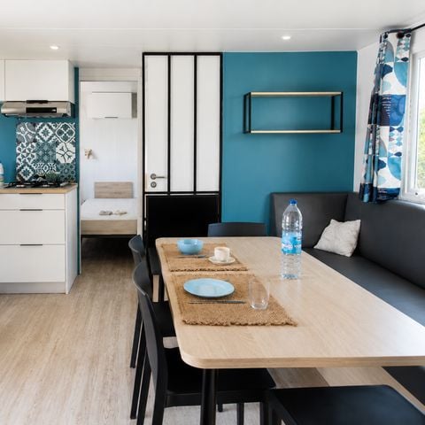 MOBILHOME 6 personnes - Familial - 3 chambres - Pergola