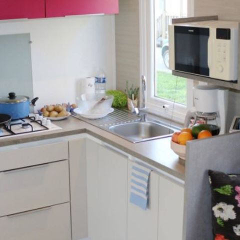 Stacaravan 6 personen - Familie 3 Slaapkamers