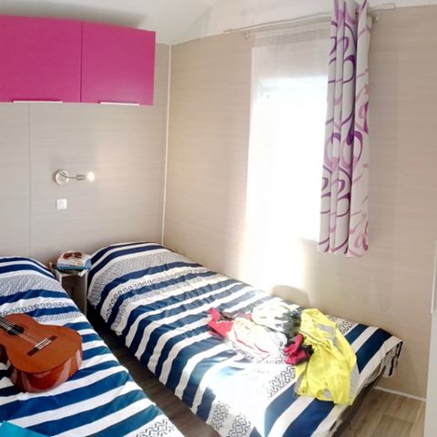 MOBILHOME 6 personas - Familiar - 32m² - 3 habitaciones
