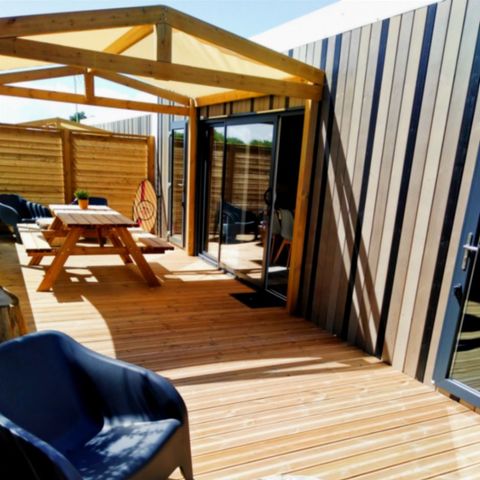 BUNGALOW 4 personnes - Mobil-home Atlantique SPA - 36m² - 2 chambres