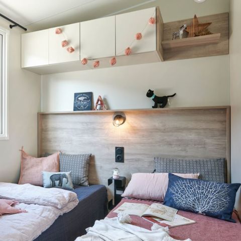 Mobilheim 6 Personen - Mobilheim Atlantique - 40m² - 3 Schlafzimmer