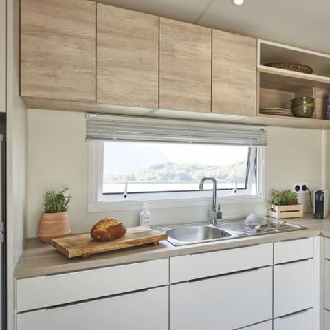 Stacaravan 6 personen - Stacaravan Atlantique - 40m² - 3 kamers