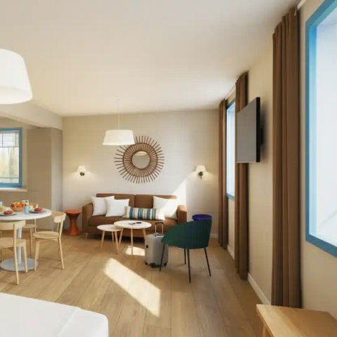 Studio 4 personen - Studio Grand Privilège