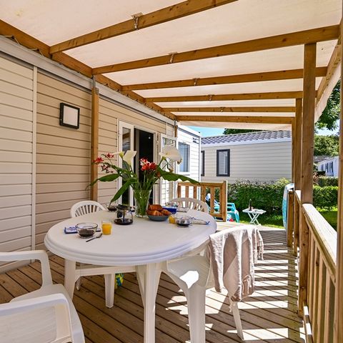 BUNGALOW 4 personnes - Mobil-Home PREMIUM 2 chambres, 2 SDB