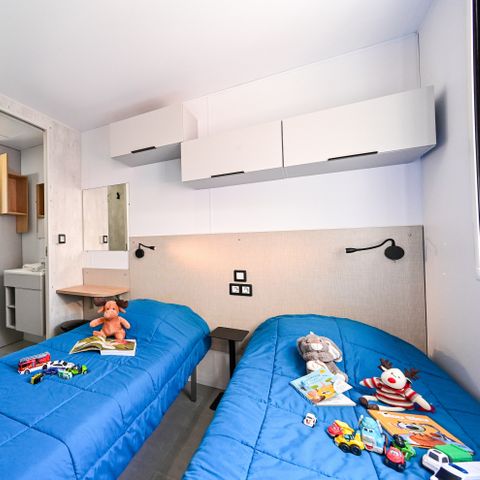 Mobilheim 4 Personen - Mobilheim PREMIUM 2 Schlafzimmer, 2 Badezimmer