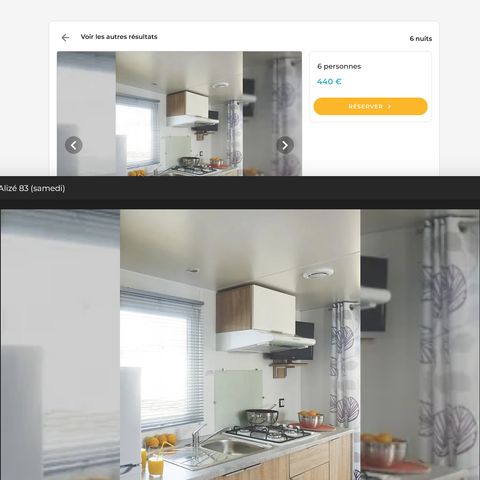 Mobile home 6 persons - Rapidhome Alizé 83 (Saturday)