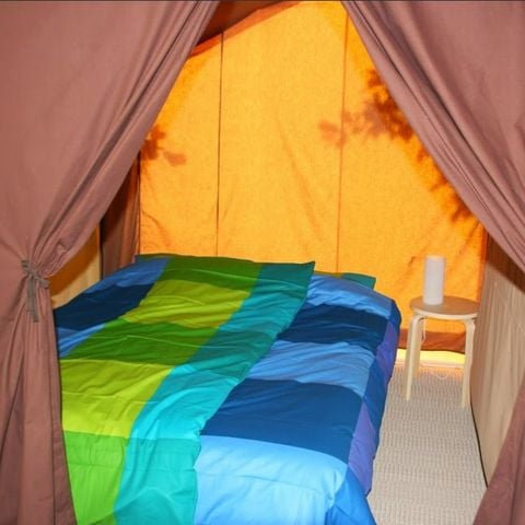 Tent 4 personen - COTTON LODGE NATUUR (zonder sanitair)