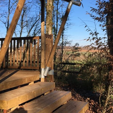 TENTE TOILE ET BOIS 6 personnes - SAFARI COTTAGE INSOLITE PREMIUM