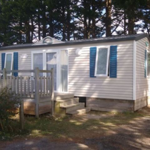 Mobilheim 4 personen - 2 Schlafzimmer - nicht überdachte Terrasse HOLIDAYS