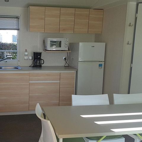 Stacaravan 6 personen - 3 slaapkamers TRIBU