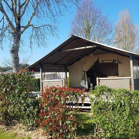 Safarizelt 5 personen - 2 Zimmer ohne Sanitäranlagen