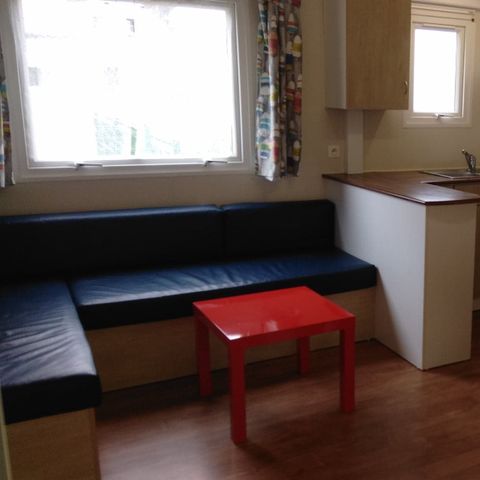 Stacaravan 4 personen - 2 slaapkamers - Overdekt terras VAKANTIE