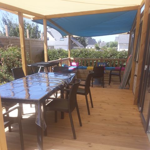 Stacaravan 8 personen - 4 slaapkamers - 2 doucheruimtes