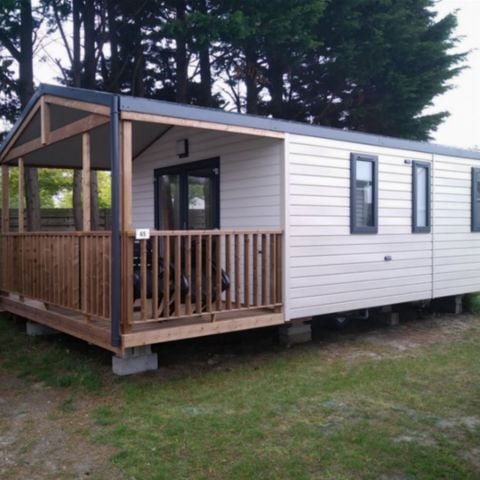 Mobilheim 4 Personen - 2 Schlafzimmer - Integrierte Terrasse