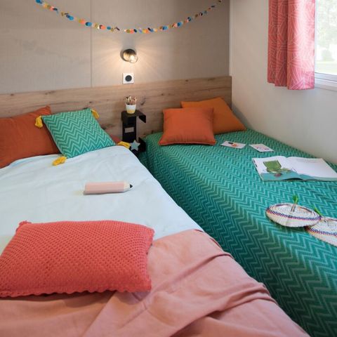 Mobile home 4 persons - 2 bedrooms - Integrated terrace