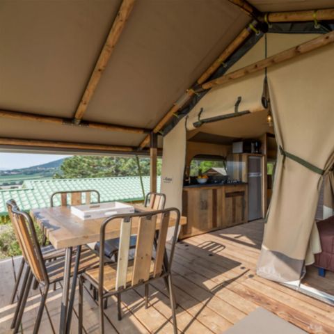 Canvas bungalow 4 persons - PREMIUM LODGE TENT