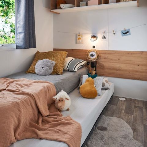 Mobilheim 4 Personen - 2 Schlafzimmer - Behindertengerecht