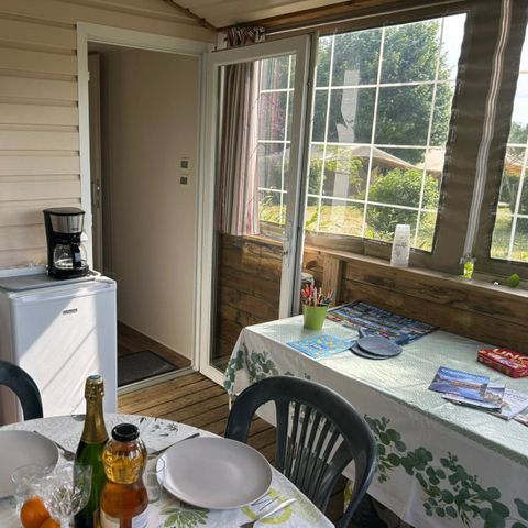Mobile home 5 persons - 2-bedroom Nature mobile home without sanitary facilities