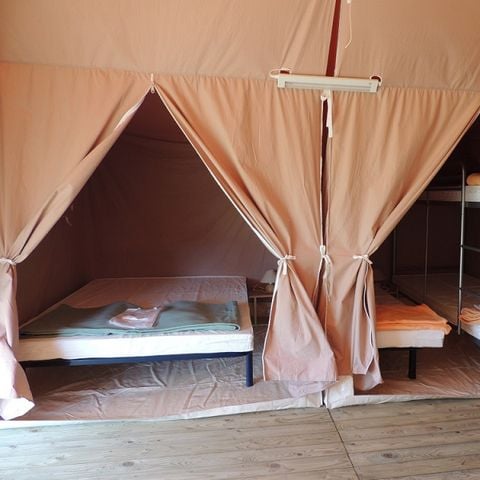 Zelt 5 personen - Zelt Nature 2 Zimmer ohne Sanitäranlagen