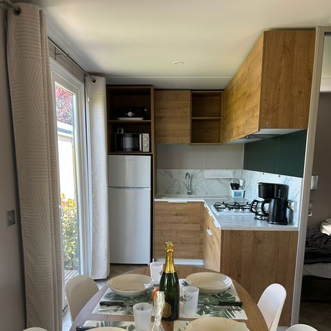 MOBILE HOME 4 people - Cottage Evasion 4 people Garden side