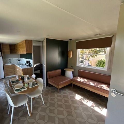 CASA MOBILE 4 persone - Cottage Evasion 4 persone Lato giardino