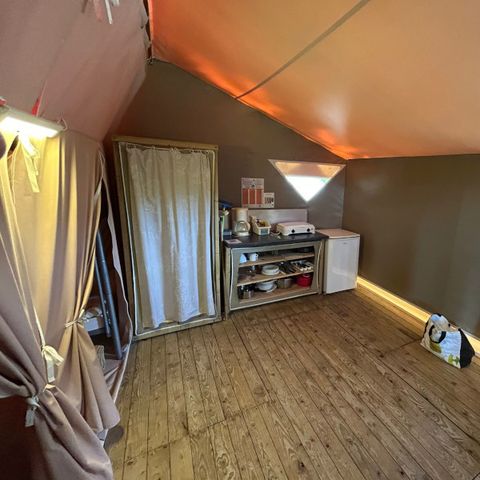 Tent 5 persons - 4/5 pers 2bedroom Nature tent