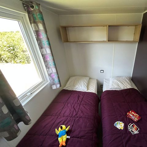 BUNGALOW 6 personnes - Mobil-home equilibre 6 pers 3ch terrasse + tv+lv