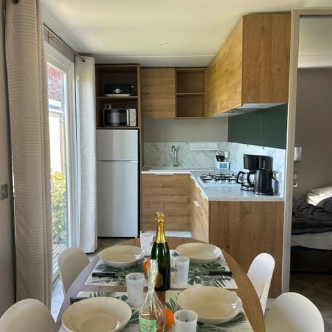 MOBILE HOME 4 people - Cottage Evasion 4 pers 2 bdrms Garden terrace