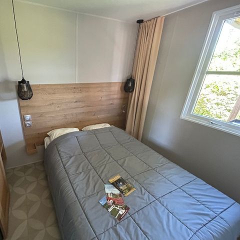 Mobilheim 4 Personen - Cottage Evasion 4 pers 2 zi Terrasse neben dem Garten