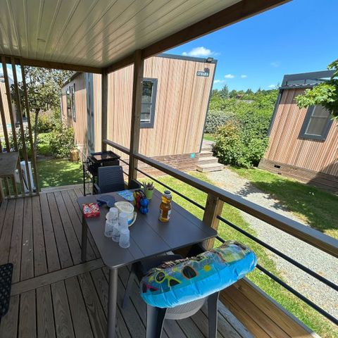Mobile home 4 persons - Cottage Evasion 4 pers 2 bedrooms Living + TV